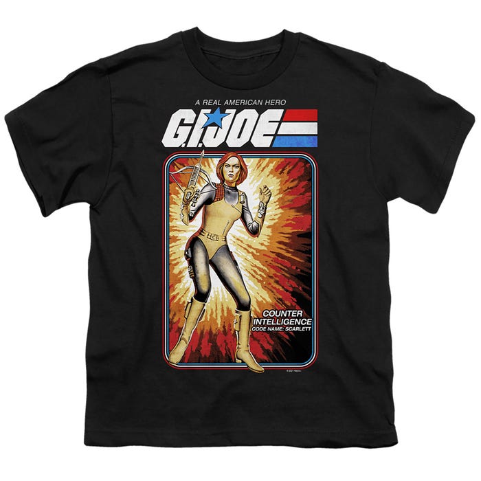 G.I. JOE SCARLETT CARD Kids T-Shirt