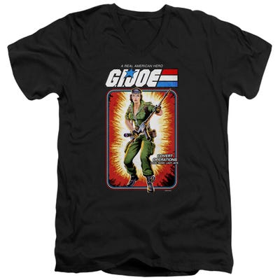G.I. JOE LADY JAYE CARD V-Neck T-Shirt