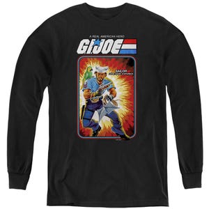 G.I. JOE SHIPWRECK CARD Kids Long Sleeve Shirt