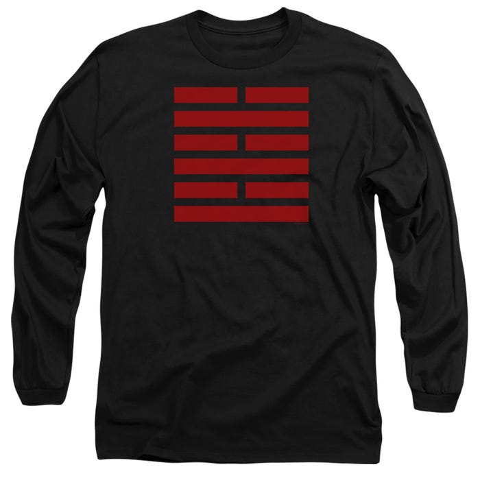 G.I. JOE SNAKE EYES SYMBOL Long Sleeve Shirt