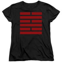 G.I. JOE SNAKE EYES SYMBOL Womens T-Shirt