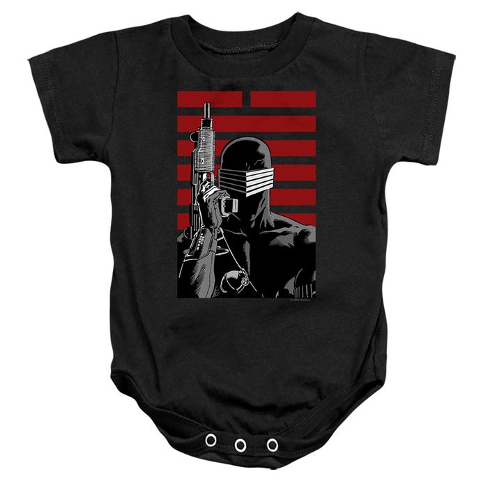 G.I. JOE SNAKE EYES NINJA Baby Bodysuit