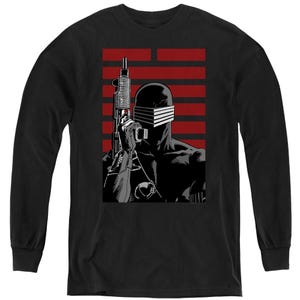 G.I. JOE SNAKE EYES NINJA Kids Long Sleeve Shirt