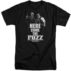 Here Comes The Hot Fuzz Tall T-Shirt