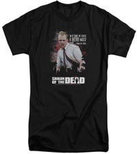 Hero Must Rise Shaun Of The Dead Tall T-Shirt