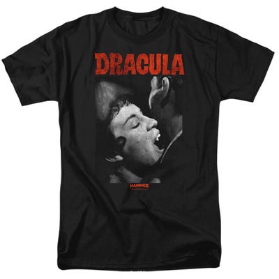 HAMMER HOUSE OF HORROR CHRISTOPHER LEE DRACULA BITE T-Shirt