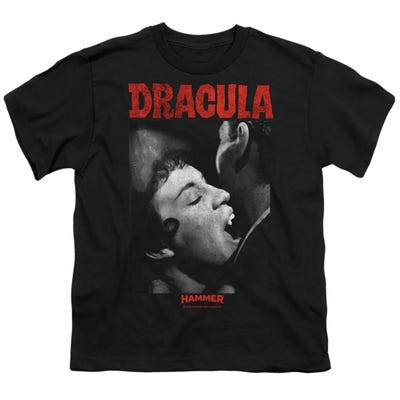 HAMMER HOUSE OF HORROR CHRISTOPHER LEE DRACULA BITE Kids T-Shirt