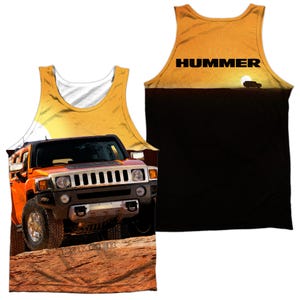 Hummer Sunset Ride Sublimation Tank Top