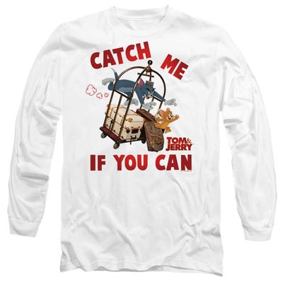 TOM AND JERRY MOVIE CATCH ME IF YOU CAN Long Sleeve Shirt