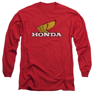 Honda Yellow Wing Long Sleeve Shirt