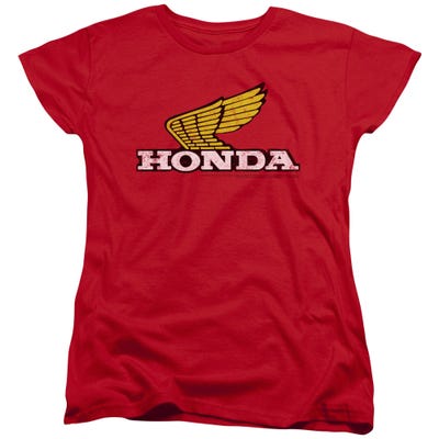 Honda Yellow Wing Womens T-Shirt