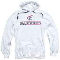1985 RED WHITE BLUE Honda Motorcycles Hoodie