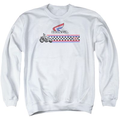 1985 RED WHITE BLUE Honda Motorcycles Sweatshirt