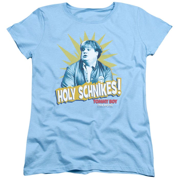 Holy Schnikes Tommy Boy Womens T-Shirt