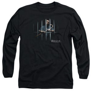 House Behind Bars Long Sleeve Shirt