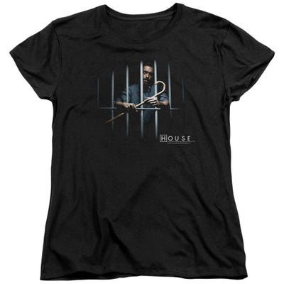 House Behind Bars Womens T-Shirt