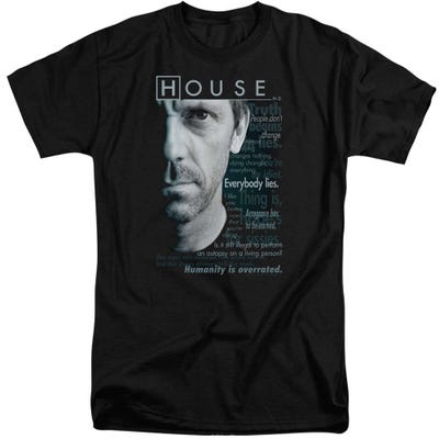 House M.D. Houseisms Tall T-Shirt