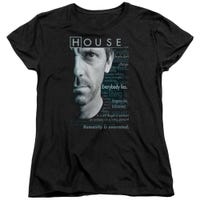 House M.D. Houseisms Womens T-Shirt