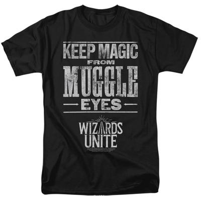 Keep Magic From Muggle Eyes Wizards Unite Harry Potter T-Shirt