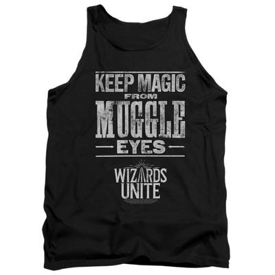 Keep Magic From Muggle Eyes Wizards Unite Harry Potter Tank Top