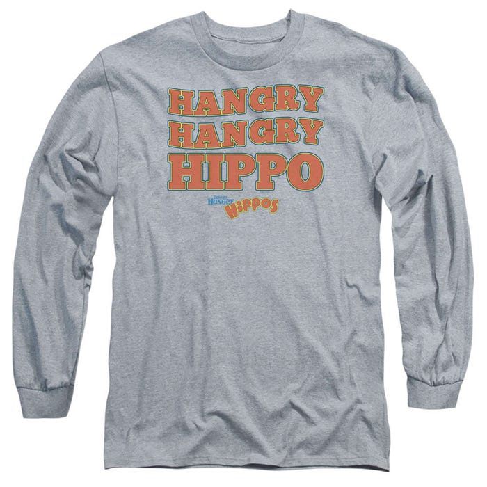 Hungry Hungry Hippos Hangry Long Sleeve Shirt