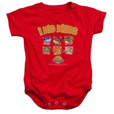 I Dig Dinos Land Before Time Baby Bodysuit