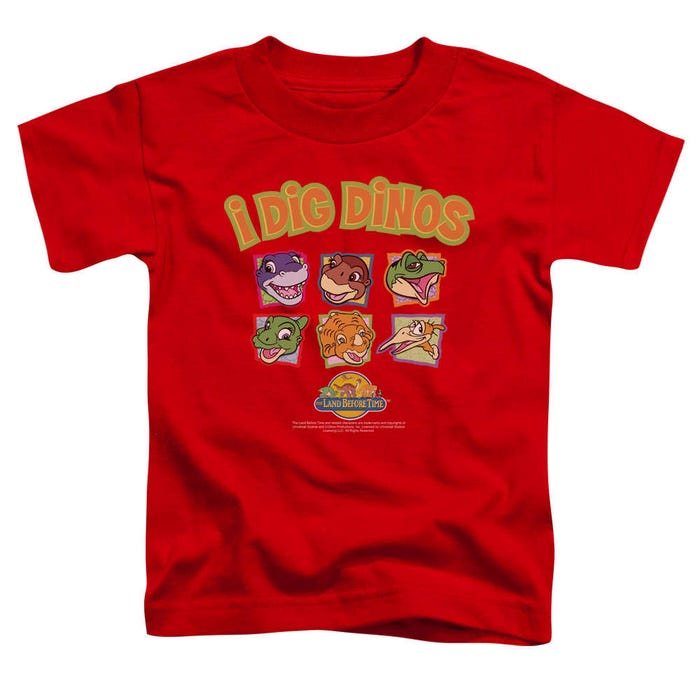 I Dig Dinos Land Before Time Toddler T-Shirt