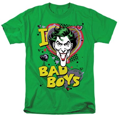 I Heart Bad Boys Joker T-Shirt