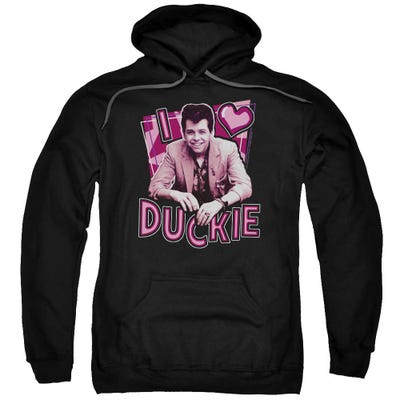 I Heart Duckie Pretty In Pink Hoodie