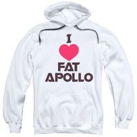 I Heart fat Apollo Battlestar Galactica Hoodie