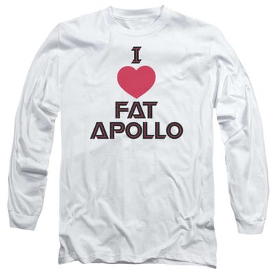 I Heart fat Apollo Battlestar Galactica Long Sleeve Shirt