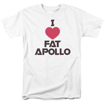 I Heart fat Apollo Battlestar Galactica T-Shirt