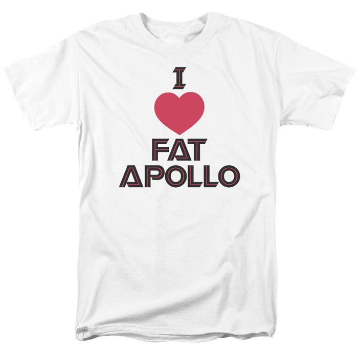 I Heart fat Apollo Battlestar Galactica T-Shirt