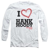 I Heart Hank Moody Californication Long Sleeve Shirt