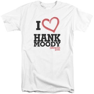 I Heart Hank Moody Californication Tall T-Shirt