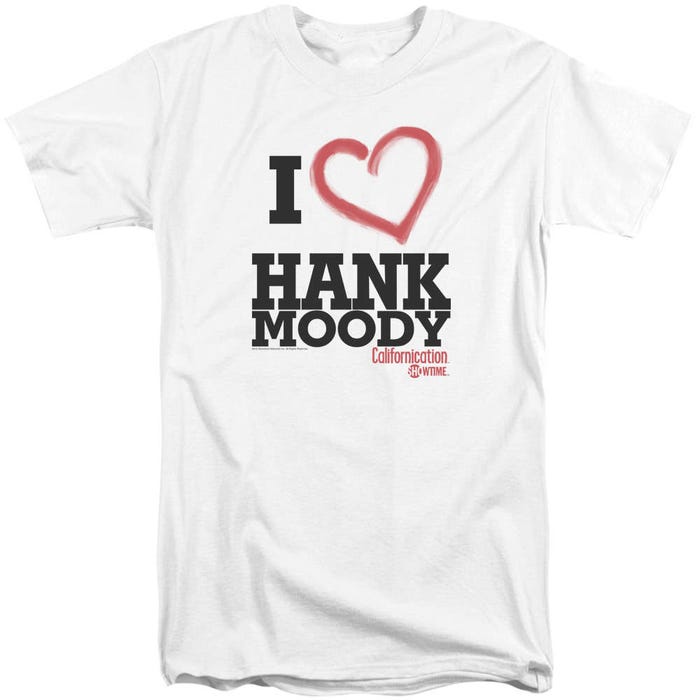 I Heart Hank Moody Californication Tall T-Shirt