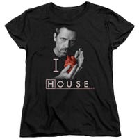 I Heart House M.D. Womens T-Shirt