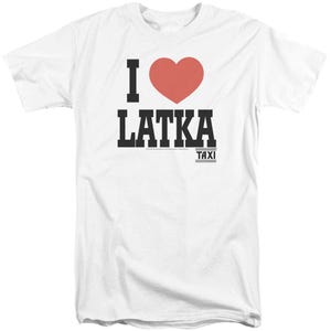 I Heart Latka Taxi Tall T-Shirt