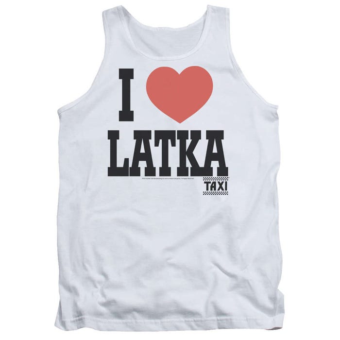 I Heart Latka Taxi Tank Top