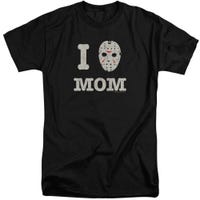 I Heart Mom Jason Vorhees Friday The 13th Mommas Boy Tall T-Shirt