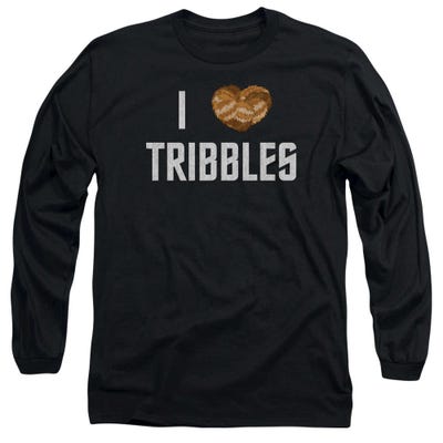 I Heart Tribbles Star Trek Long Sleeve Shirt