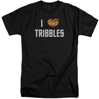 I Heart Tribbles Star Trek Tall T-Shirt