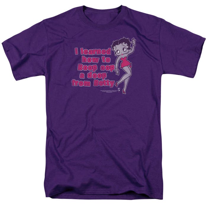 I Learned how to Boop oop a Doop from Betty Boop T-Shirt