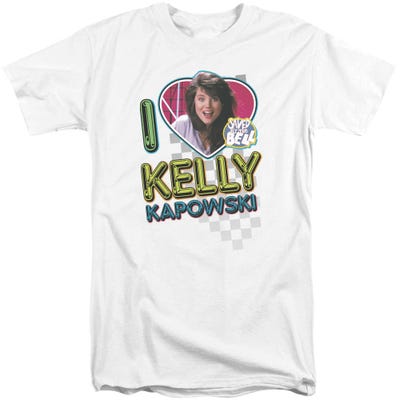 I Love Kelly Saved by the Bell Tall T-Shirt