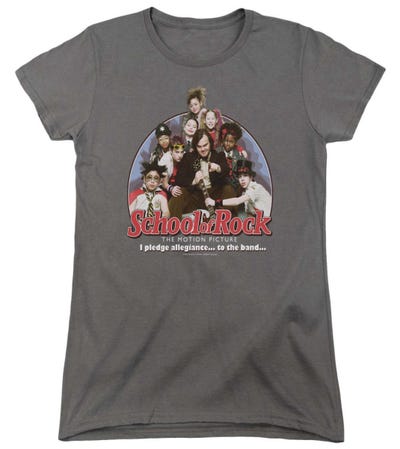 I Pledge Allegiance School Of Rock Womens T-Shirt