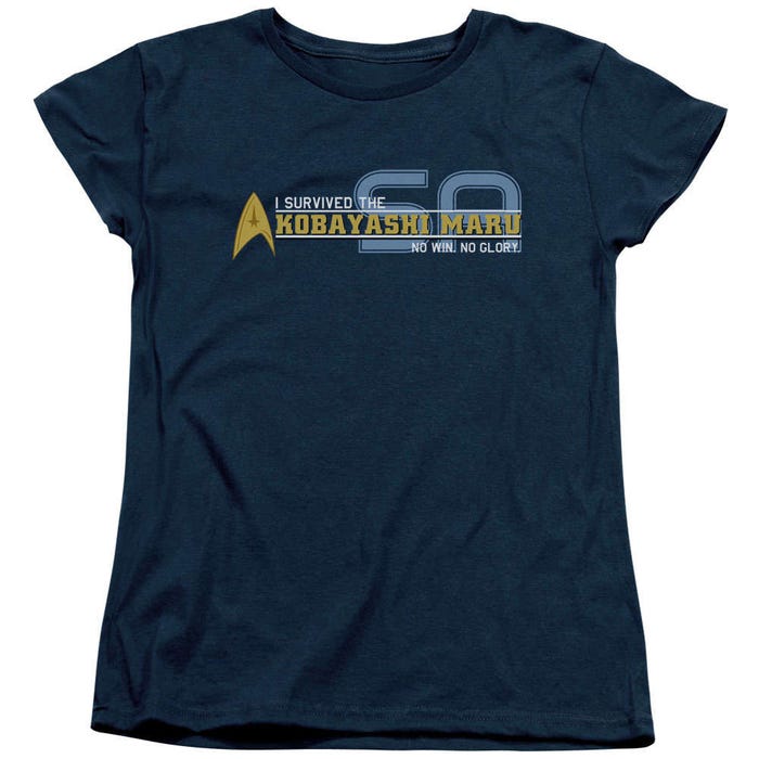 I Survived Star Trek  Womens T-Shirt