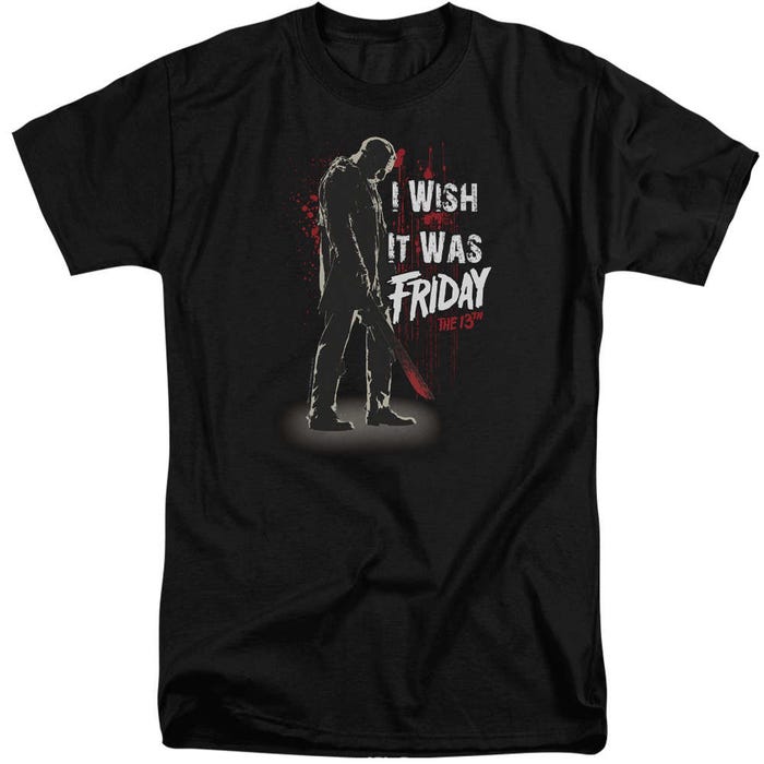 I Wish It Was Friday The 13th Tall T-Shirt