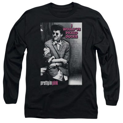 I Would'Ve Pretty In Pink Long Sleeve Shirt