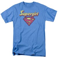 In A Supergirl  T-Shirt