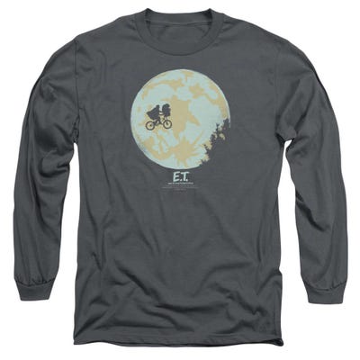 In The Moon E.T. the Extra-Terrestrial  Long Sleeve Shirt